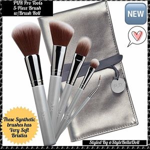 🆕 PÜR Pro Tools 5-Piece Brush w/Brush Roll